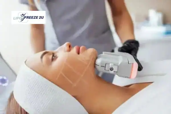 image of HIFU Surbiton treatment in progress.